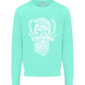 SPQR Helmet Gym Bodybuilding Training Top Kids Sweatshirt Jumper Peppermint