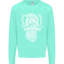 SPQR Helmet Gym Bodybuilding Training Top Kids Sweatshirt Jumper Peppermint