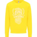 SPQR Helmet Gym Bodybuilding Training Top Kids Sweatshirt Jumper Yellow