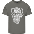 SPQR Helmet Gym Bodybuilding Training Top Kids T-Shirt Childrens Charcoal