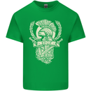 SPQR Helmet Gym Bodybuilding Training Top Kids T-Shirt Childrens Irish Green