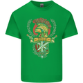 SPQR Helmet Gym Bodybuilding Training Top Kids T-Shirt Childrens Irish Green