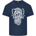 SPQR Helmet Gym Bodybuilding Training Top Kids T-Shirt Childrens Navy Blue