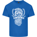 SPQR Helmet Gym Bodybuilding Training Top Kids T-Shirt Childrens Royal Blue
