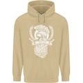 SPQR Helmet Gym Bodybuilding Training Top Mens 80% Cotton Hoodie Sand