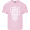 SPQR Helmet Gym Bodybuilding Training Top Mens Cotton T-Shirt Tee Top Light Pink