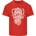 SPQR Helmet Gym Bodybuilding Training Top Mens Cotton T-Shirt Tee Top Red