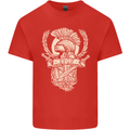 SPQR Helmet Gym Bodybuilding Training Top Mens Cotton T-Shirt Tee Top Red