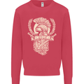 SPQR Helmet Gym Bodybuilding Training Top Mens Sweatshirt Jumper Heliconia