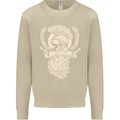 SPQR Helmet Gym Bodybuilding Training Top Mens Sweatshirt Jumper Sand