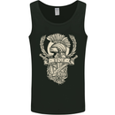 SPQR Helmet Gym Bodybuilding Training Top Mens Vest Tank Top Black