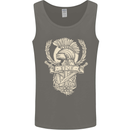 SPQR Helmet Gym Bodybuilding Training Top Mens Vest Tank Top Charcoal
