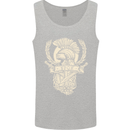 SPQR Helmet Gym Bodybuilding Training Top Mens Vest Tank Top Sports Grey