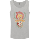 SPQR Helmet Gym Bodybuilding Training Top Mens Vest Tank Top Sports Grey