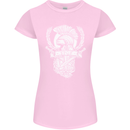 SPQR Helmet Gym Bodybuilding Training Top Womens Petite Cut T-Shirt Light Pink