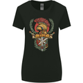 SPQR Helmet Gym Bodybuilding Training Top Womens Wider Cut T-Shirt Black