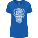 SPQR Helmet Gym Bodybuilding Training Top Womens Wider Cut T-Shirt Royal Blue