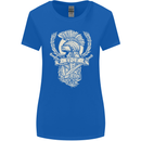 SPQR Helmet Gym Bodybuilding Training Top Womens Wider Cut T-Shirt Royal Blue