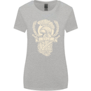 SPQR Helmet Gym Bodybuilding Training Top Womens Wider Cut T-Shirt Sports Grey