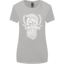 SPQR Helmet Gym Bodybuilding Training Top Womens Wider Cut T-Shirt Sports Grey