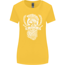 SPQR Helmet Gym Bodybuilding Training Top Womens Wider Cut T-Shirt Yellow