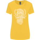 SPQR Helmet Gym Bodybuilding Training Top Womens Wider Cut T-Shirt Yellow