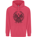 SPQR Roman Emblem Gym Training Top Childrens Kids Hoodie Heliconia