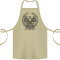 SPQR Roman Emblem Gym Training Top Cotton Apron 100% Organic Khaki