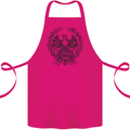 SPQR Roman Emblem Gym Training Top Cotton Apron 100% Organic Pink