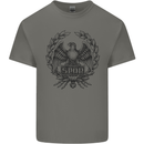 SPQR Roman Emblem Gym Training Top Kids T-Shirt Childrens Charcoal