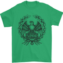 SPQR Roman Emblem Gym Training Top Mens T-Shirt Cotton Gildan Irish Green