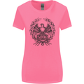 SPQR Roman Emblem Gym Training Top Womens Wider Cut T-Shirt Azalea