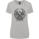 SPQR Roman Emblem Gym Training Top Womens Wider Cut T-Shirt Sports Grey