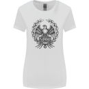 SPQR Roman Emblem Gym Training Top Womens Wider Cut T-Shirt White