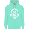 Music Is My Escape From B/S in Life Dance Childrens Kids Hoodie Peppermint