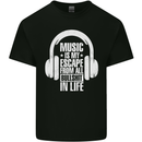 Music Is My Escape From B/S in Life Dance Kids T-Shirt Childrens Black
