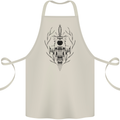 Sabre Tooth Tiger Skull Sword Cotton Apron 100% Organic Natural