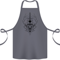 Sabre Tooth Tiger Skull Sword Cotton Apron 100% Organic Steel