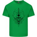 Sabre Tooth Tiger Skull Sword Kids T-Shirt Childrens Irish Green