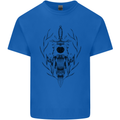 Sabre Tooth Tiger Skull Sword Kids T-Shirt Childrens Royal Blue