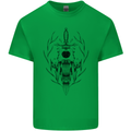 Sabre Tooth Tiger Skull Sword Mens Cotton T-Shirt Tee Top Irish Green
