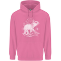 Sacral Style Elephant Meditation Tattoo Art Mens 80% Cotton Hoodie Azelea