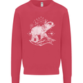 Sacral Style Elephant Meditation Tattoo Art Mens Sweatshirt Jumper Heliconia