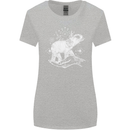 Sacral Style Elephant Meditation Tattoo Art Womens Wider Cut T-Shirt Sports Grey
