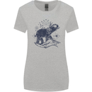 Sacral Style Elephant Meditation Tattoo Art Womens Wider Cut T-Shirt Sports Grey