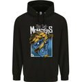 Sad Monster Club Zombie Halloween Childrens Kids Hoodie Black