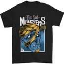 Sad Monster Club Zombie Halloween Mens T-Shirt 100% Cotton Black