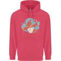 Sagittarius Dinosaur Pterosaurs Star Sign Childrens Kids Hoodie Heliconia