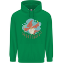 Sagittarius Dinosaur Pterosaurs Star Sign Childrens Kids Hoodie Irish Green