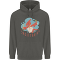 Sagittarius Dinosaur Pterosaurs Star Sign Childrens Kids Hoodie Storm Grey